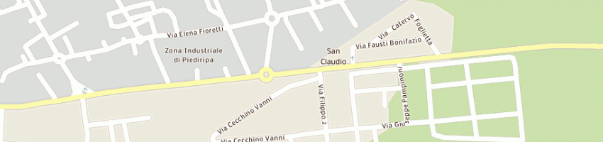 Mappa della impresa interauto spa a MACERATA