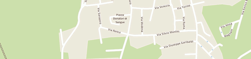 Mappa della impresa carabinieri a STARANZANO