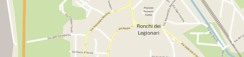 Mappa della impresa visintin gianna a RONCHI DEI LEGIONARI