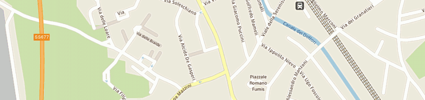 Mappa della impresa promalp srl a RONCHI DEI LEGIONARI