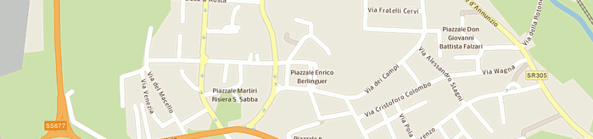 Mappa della impresa Madre Natura Giardini