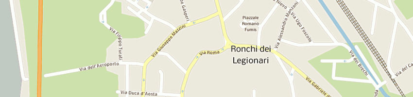 Mappa della impresa pich gabriella e c a RONCHI DEI LEGIONARI