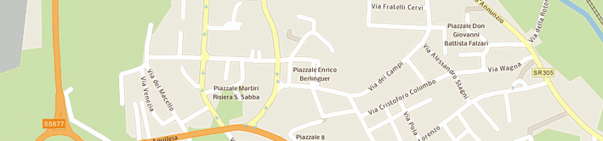 Mappa della impresa friulcassa spa cassa di risparmio regionale a RONCHI DEI LEGIONARI