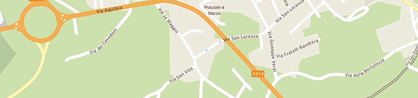 Mappa della impresa giocart di elena vagnoni a RONCHI DEI LEGIONARI