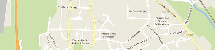 Mappa della impresa bressan paolo a RONCHI DEI LEGIONARI