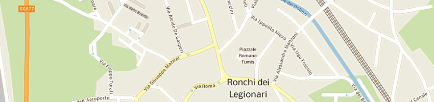 Mappa della impresa gima ascensori srl a RONCHI DEI LEGIONARI