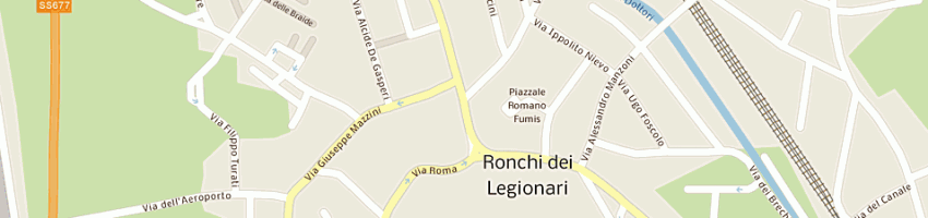 Mappa della impresa malaroda bruno a RONCHI DEI LEGIONARI
