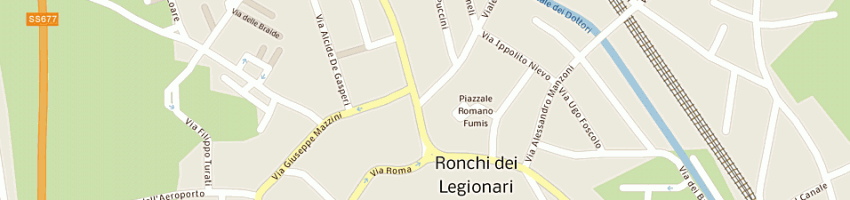 Mappa della impresa salvati carmen a RONCHI DEI LEGIONARI