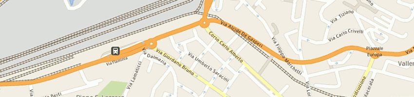 Mappa della impresa armeria dorica a ANCONA