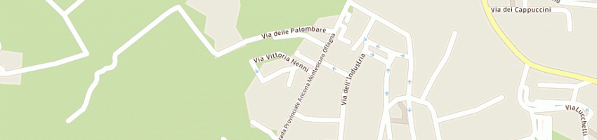 Mappa della impresa cico sas a ANCONA