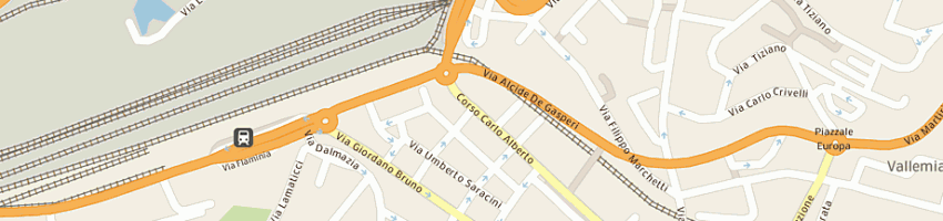 Mappa della impresa matteucci alfonso e c snc a ANCONA