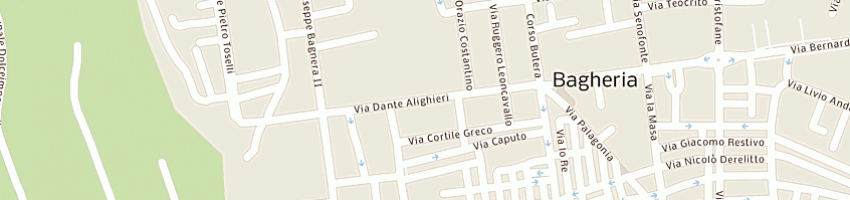 Mappa della impresa centro servizi educativi cse societa' cooperativa a BAGHERIA