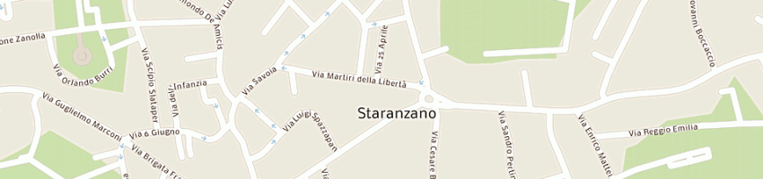 Mappa della impresa pavan a STARANZANO