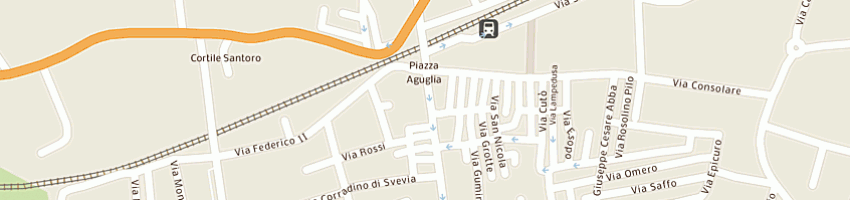 Mappa della impresa cannizzaro diego a BAGHERIA