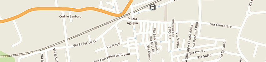 Mappa della impresa liga salvatore a BAGHERIA