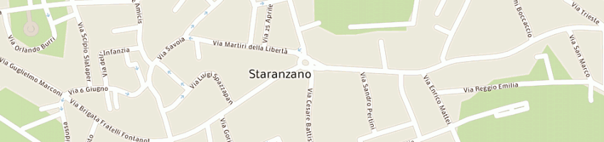 Mappa della impresa regolin lamberto a STARANZANO