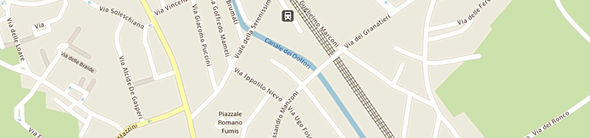 Mappa della impresa spangher edilio a RONCHI DEI LEGIONARI