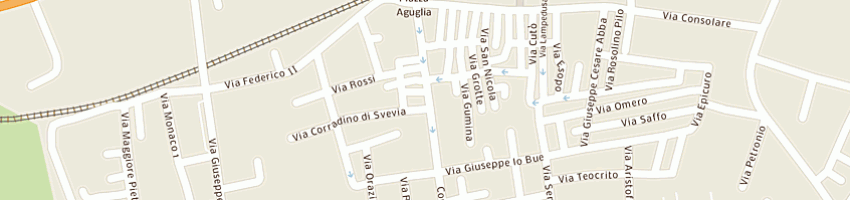 Mappa della impresa cta clima di pcannizzaro e c snc a BAGHERIA