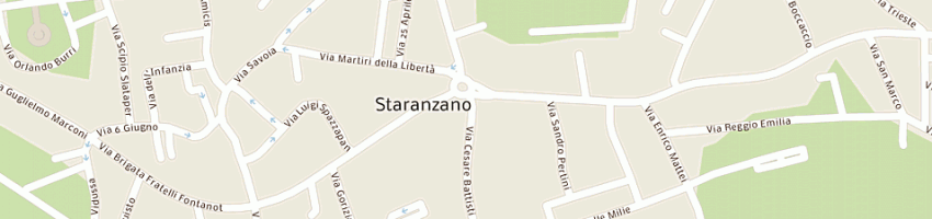 Mappa della impresa estetica micheladi salomone michela a STARANZANO