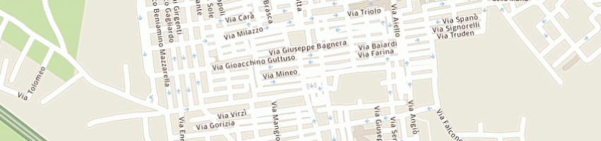 Mappa della impresa aiello teresa-e-francesca a BAGHERIA