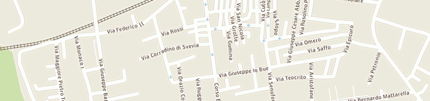 Mappa della impresa briciole di cutrona rosaria a BAGHERIA