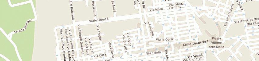 Mappa della impresa la corte giuseppe e filippo s n c a BAGHERIA