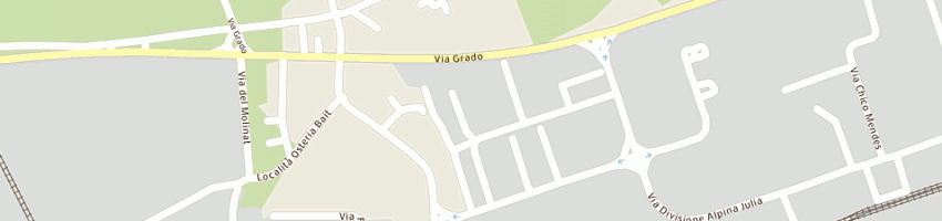 Mappa della impresa ditta ballaben di ballaben paolo e c snc a STARANZANO