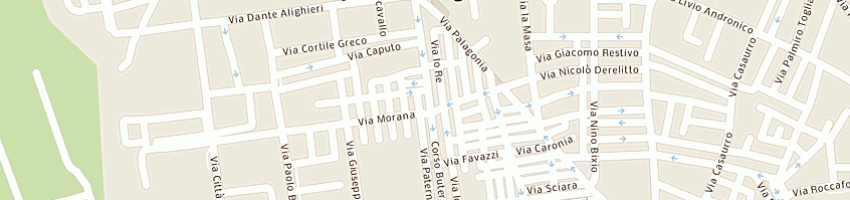 Mappa della impresa mineo salvatore a BAGHERIA