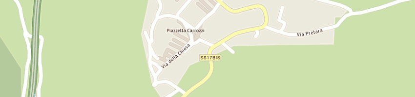 Mappa della impresa albergo ristorante lo shaly a L AQUILA