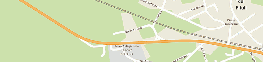 Mappa della impresa battistin dario a CAPRIVA DEL FRIULI