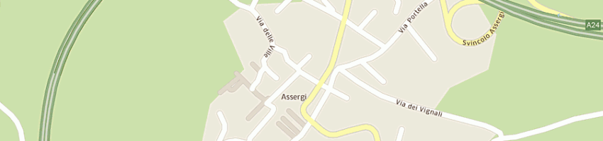 Mappa della impresa giusti angelo a L AQUILA