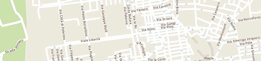 Mappa della impresa matial collezione moda srl a BAGHERIA