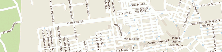 Mappa della impresa maro sas di cucinotta rosa e c a BAGHERIA