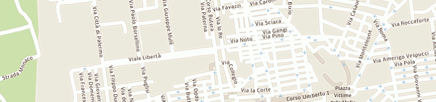 Mappa della impresa arena silvio a BAGHERIA