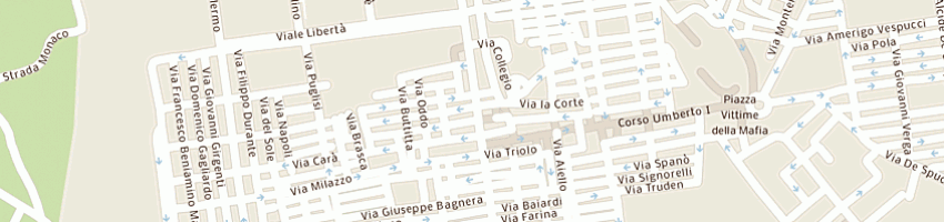 Mappa della impresa agenzia immobiliare sogeco a BAGHERIA