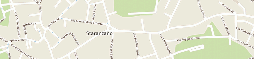 Mappa della impresa forze armate reparto comando e supporti tattici 'pozzuolo del friuli' a GORIZIA