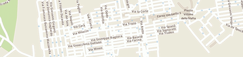 Mappa della impresa jolly bar di bartolone ciro e gagliano giovanni scn a BAGHERIA