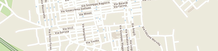Mappa della impresa bs centro servizi di pipia mario f e c snc a BAGHERIA