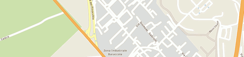 Mappa della impresa forme srl a ANCONA