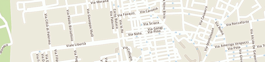 Mappa della impresa aiello giuseppe e c a BAGHERIA