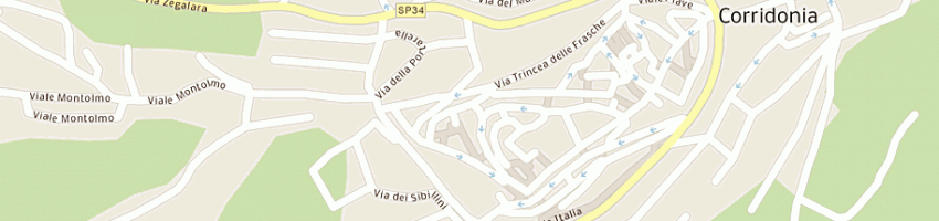 Mappa della impresa flora nello a CORRIDONIA