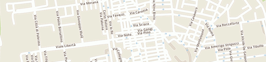 Mappa della impresa sciortino giuseppe a BAGHERIA