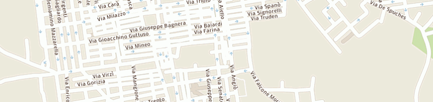 Mappa della impresa balistreri rosalia a BAGHERIA