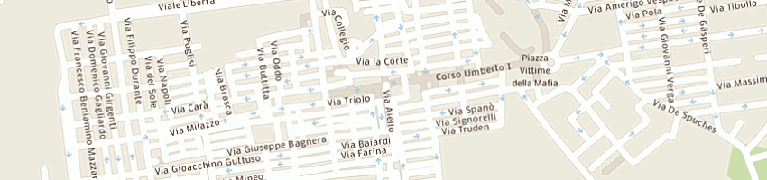 Mappa della impresa lembo girolamo a BAGHERIA