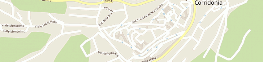 Mappa della impresa video system srl a CORRIDONIA