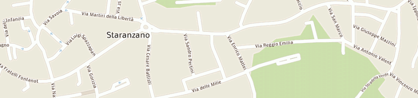 Mappa della impresa 2000 idee di gregorin anna e tonzar monica snc a STARANZANO