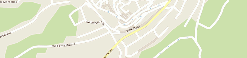 Mappa della impresa david srl a CORRIDONIA