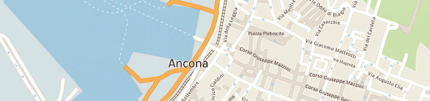 Mappa della impresa iik - ancona scuola di lingue a ANCONA
