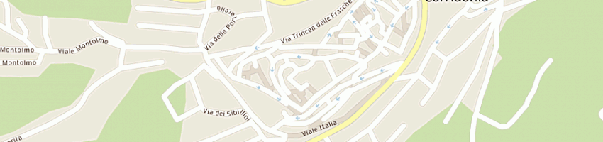 Mappa della impresa azienda pluriservizi macerata a CORRIDONIA