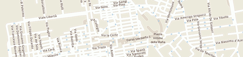 Mappa della impresa sciortino francesco a BAGHERIA